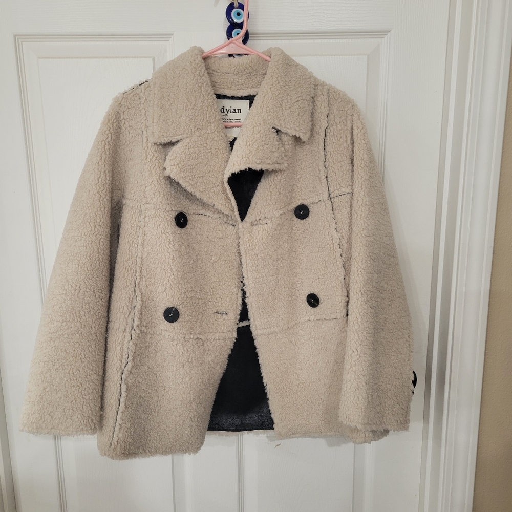Dylan Cream Fleece Jacket